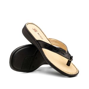 Chinelo Doctor Shoes Couro 226 Preto