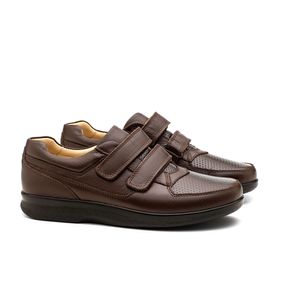 Sapato Casual Doctor Shoes Couro 3058 Marrom