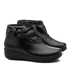 Bota Doctor Shoes Couro 158 Preto
