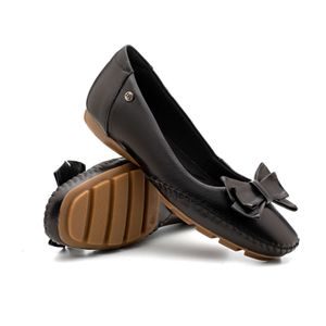 Sapatilha Doctor Shoes Couro 2778 Preto