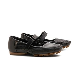 Sapatilha Doctor Shoes Couro 2779 Preto