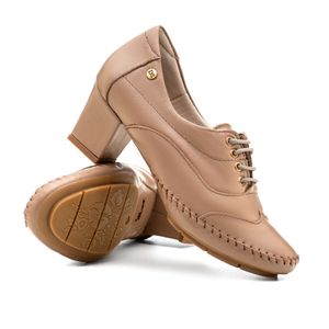 Sapato Salto Doctor Shoes Couro 790 Fendy
