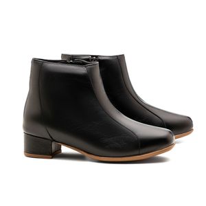 Bota Doctor Shoes Couro 1216 Preto