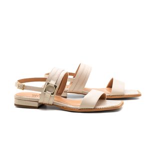 Sandália Doctor Shoes Couro 817 Off White