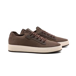 Tênis Doctor Shoes Knit 58505 (Elástico) Jaguar/Brown