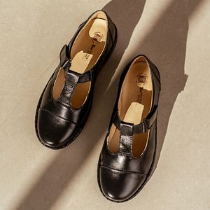 Sapato Anabela Doctor Shoes Couro 366 Preto