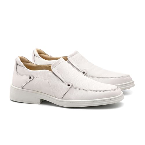 Sapato Casual Doctor Shoes Couro 910 Branco