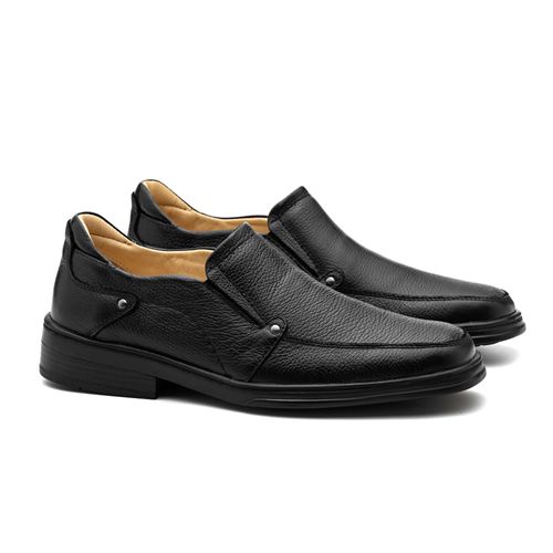 Sapato Casual Doctor Shoes Couro 910 Preto